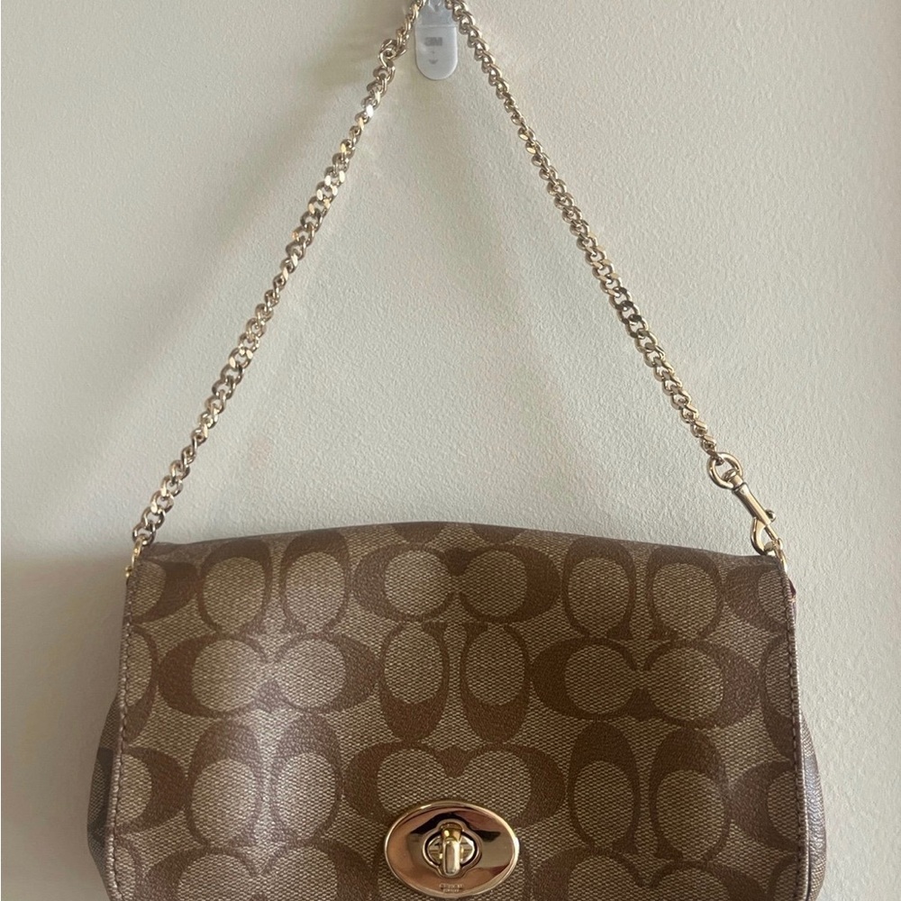 Coach Brown Shoulder Bag